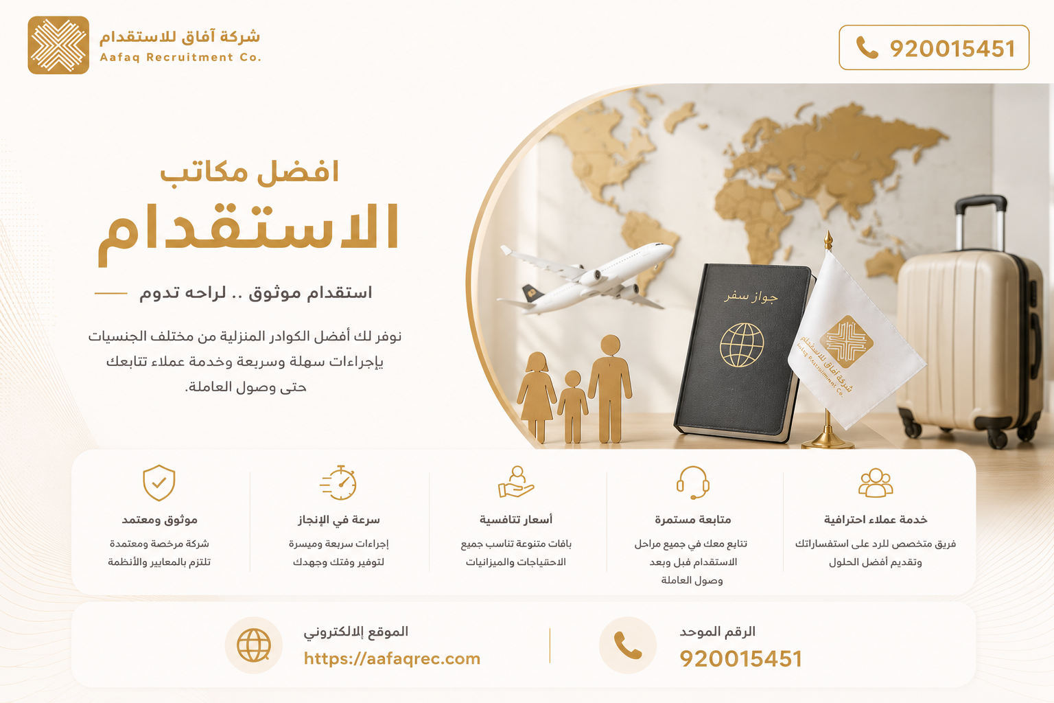 افضل مكاتب الاستقدام: دليلك الشامل لاختيار العمالة الأمثل